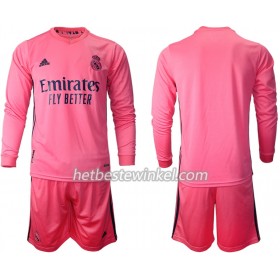 Real Madrid Voetbaltenues Kind Uit 2020/21 - LS (+ Korte broeken)